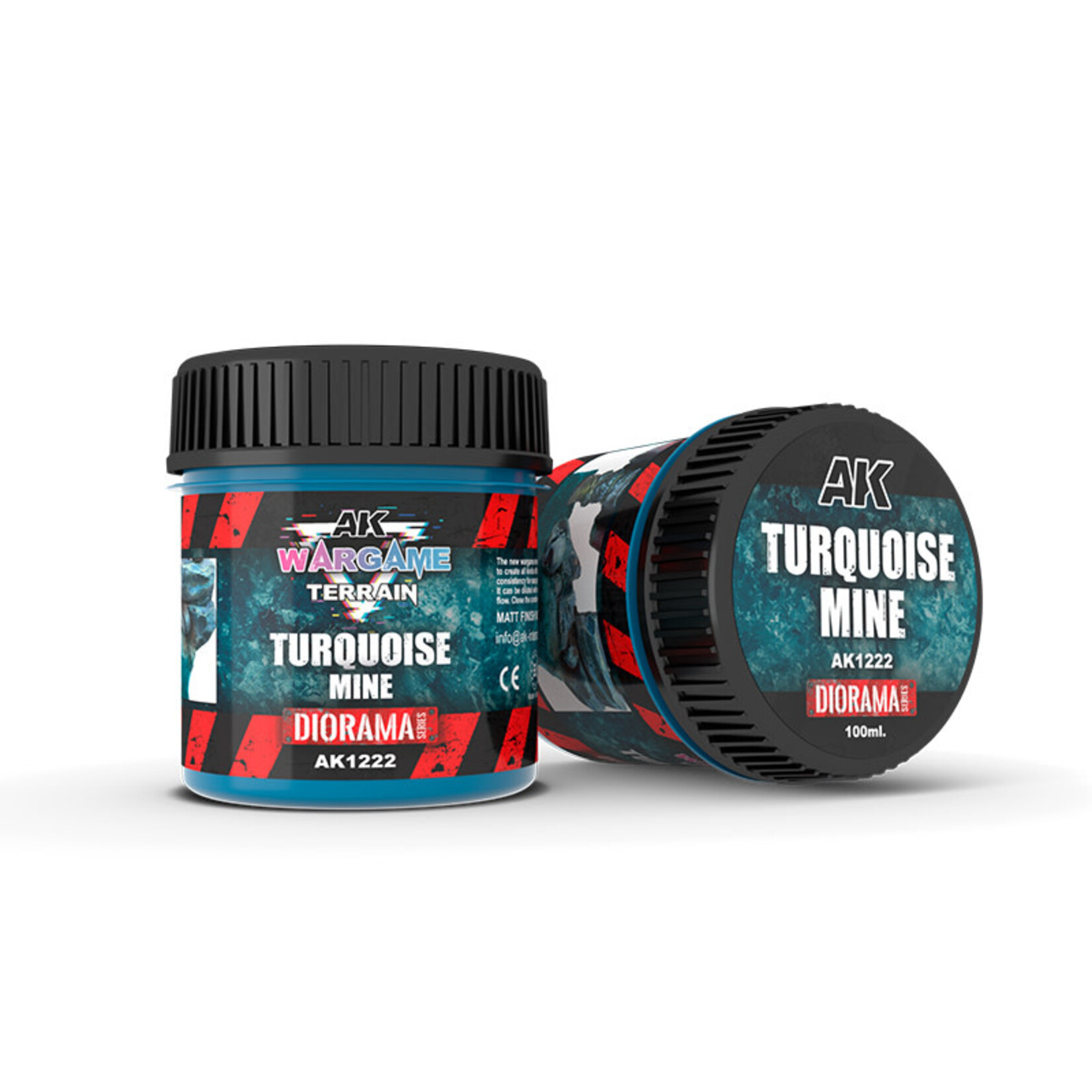 AK Interactive AK Interactive: Acrylic - Turquoise Mine Terrain 100ml