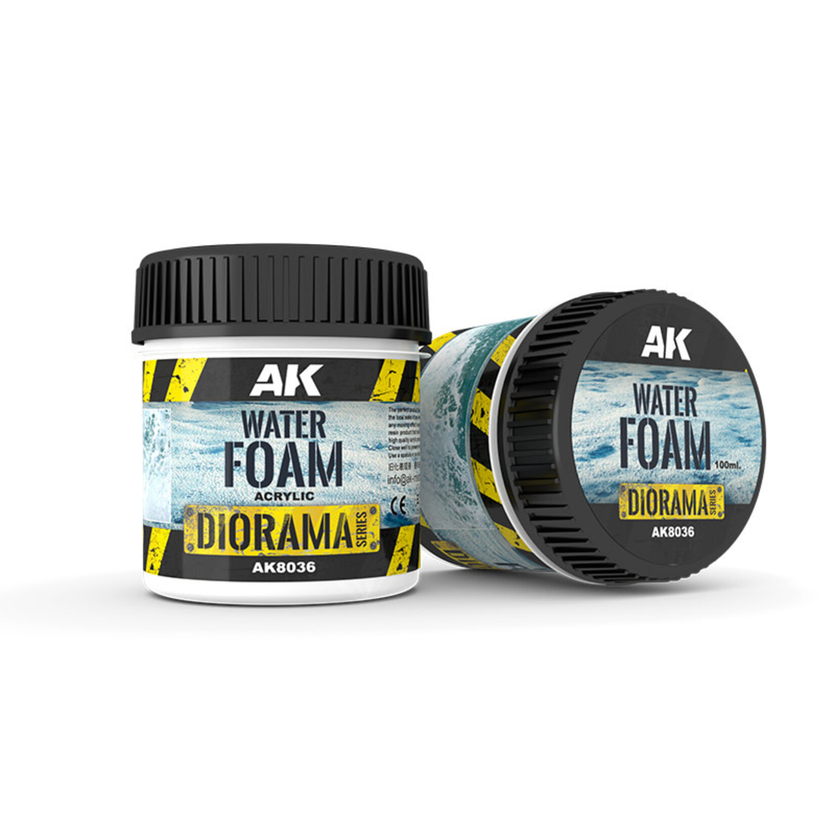 AK Interactive AK Interactive: Acrylic - Water Foam 100ml