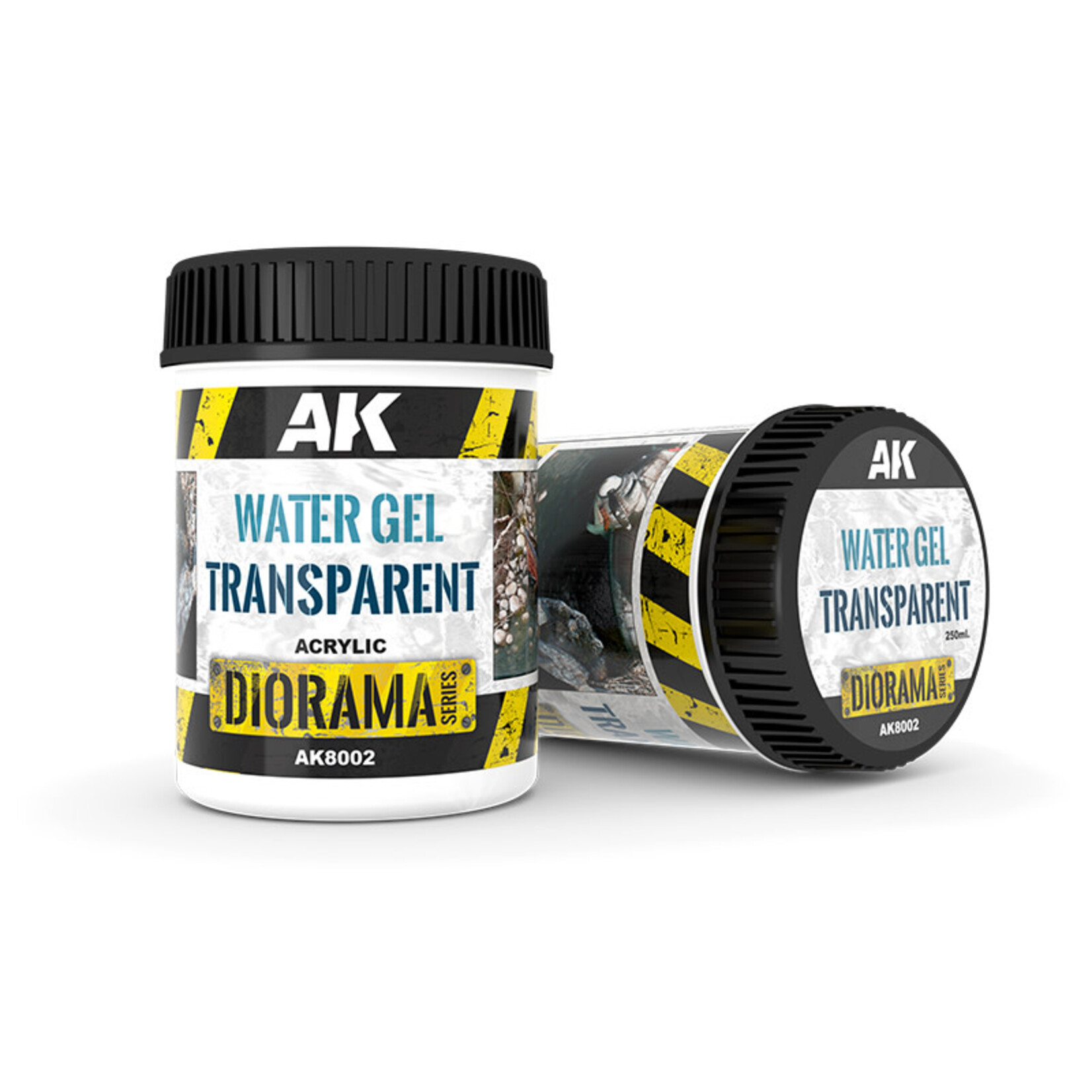 AK Interactive AK Interactive: Acrylic - Water Gel Transparent 250ml