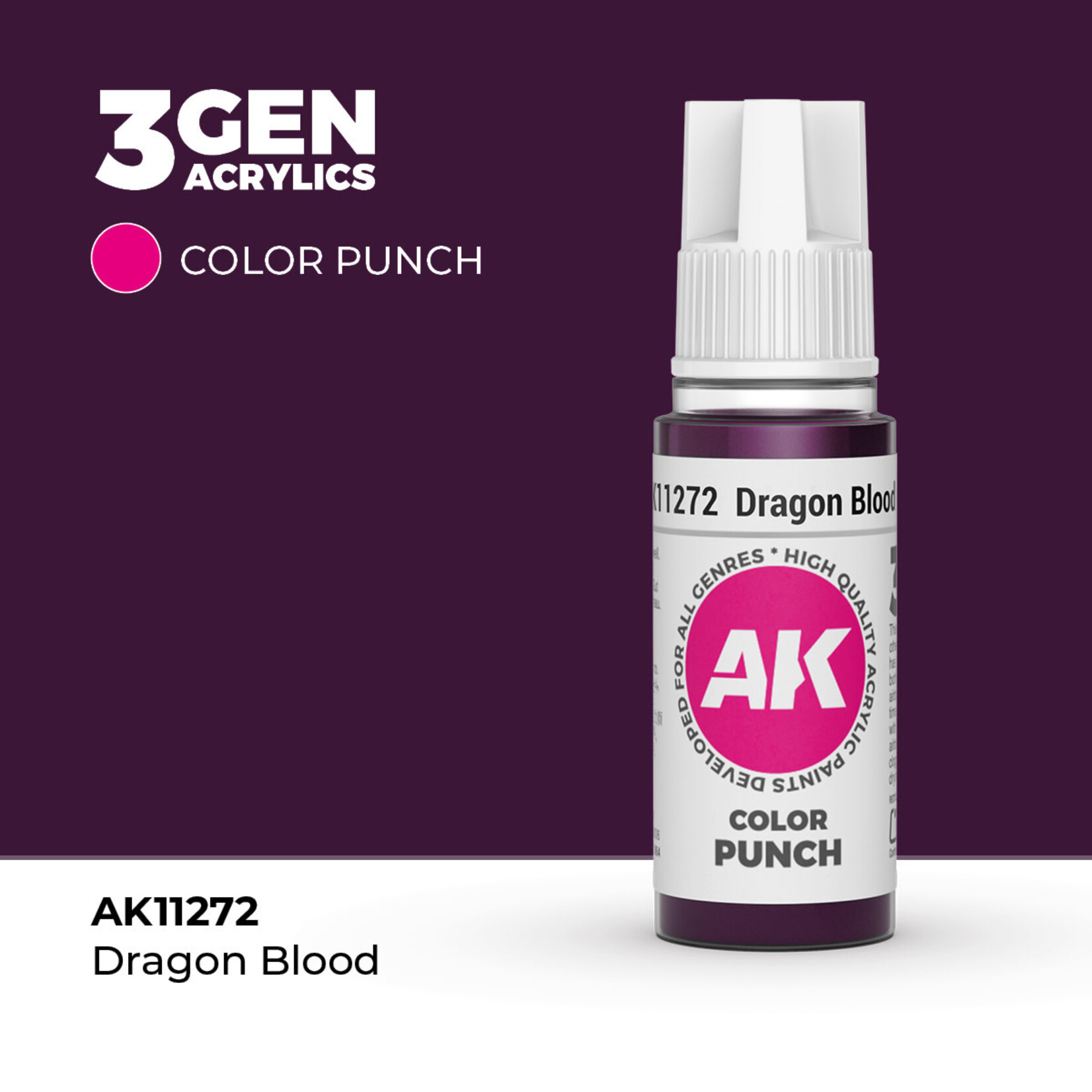 AK Interactive AK Interactive: COLOR PUNCH - Dragon Blood 17ml