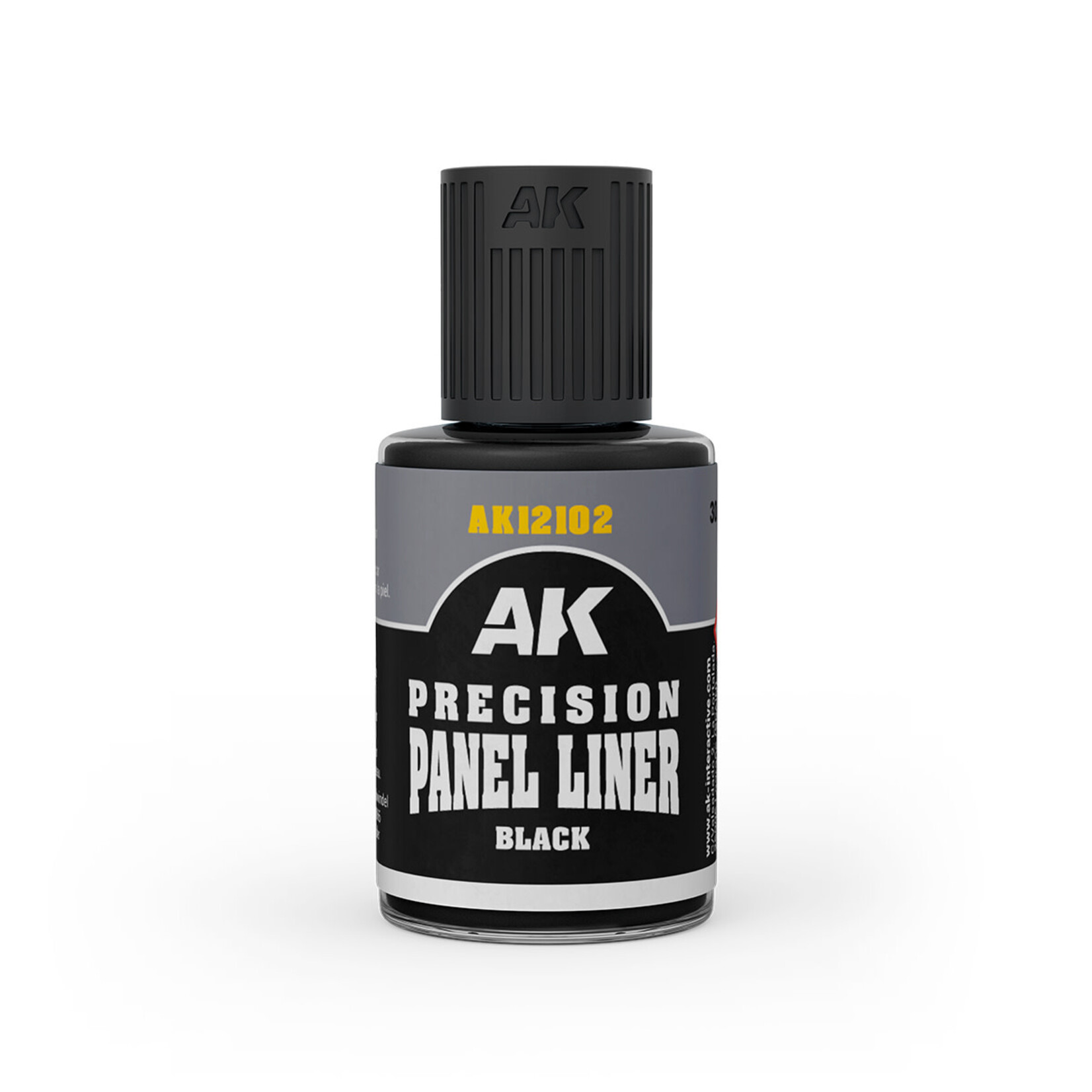 AK Interactive AK Interactive: Precision Panel Liner - Black (30ml)