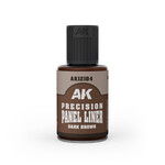 AK Interactive AK Interactive: Precision Panel Liner - Dark Brown (30ml)