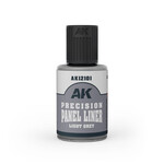 AK Interactive AK Interactive: Precision Panel Liner - Light Grey (30ml)