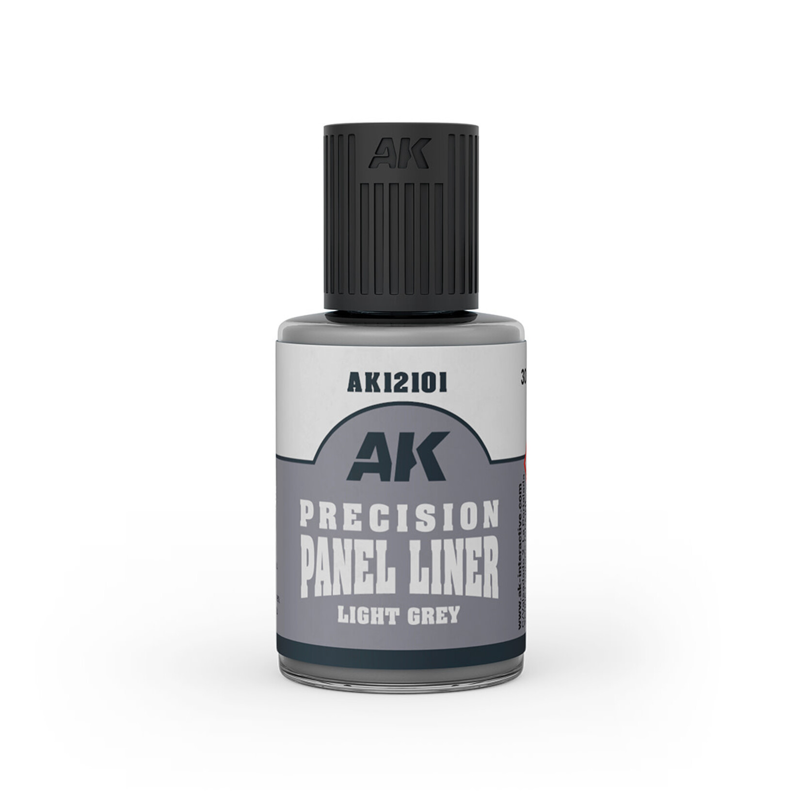 AK Interactive AK Interactive: Precision Panel Liner - Light Grey (30ml)