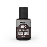 AK Interactive AK Interactive: Precision Panel Liner - Sepia (30ml)