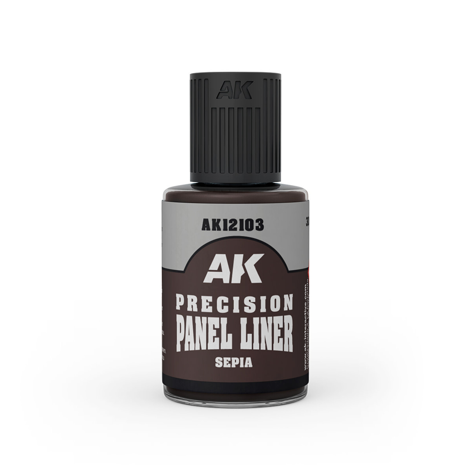 AK Interactive AK Interactive: Precision Panel Liner - Sepia (30ml)