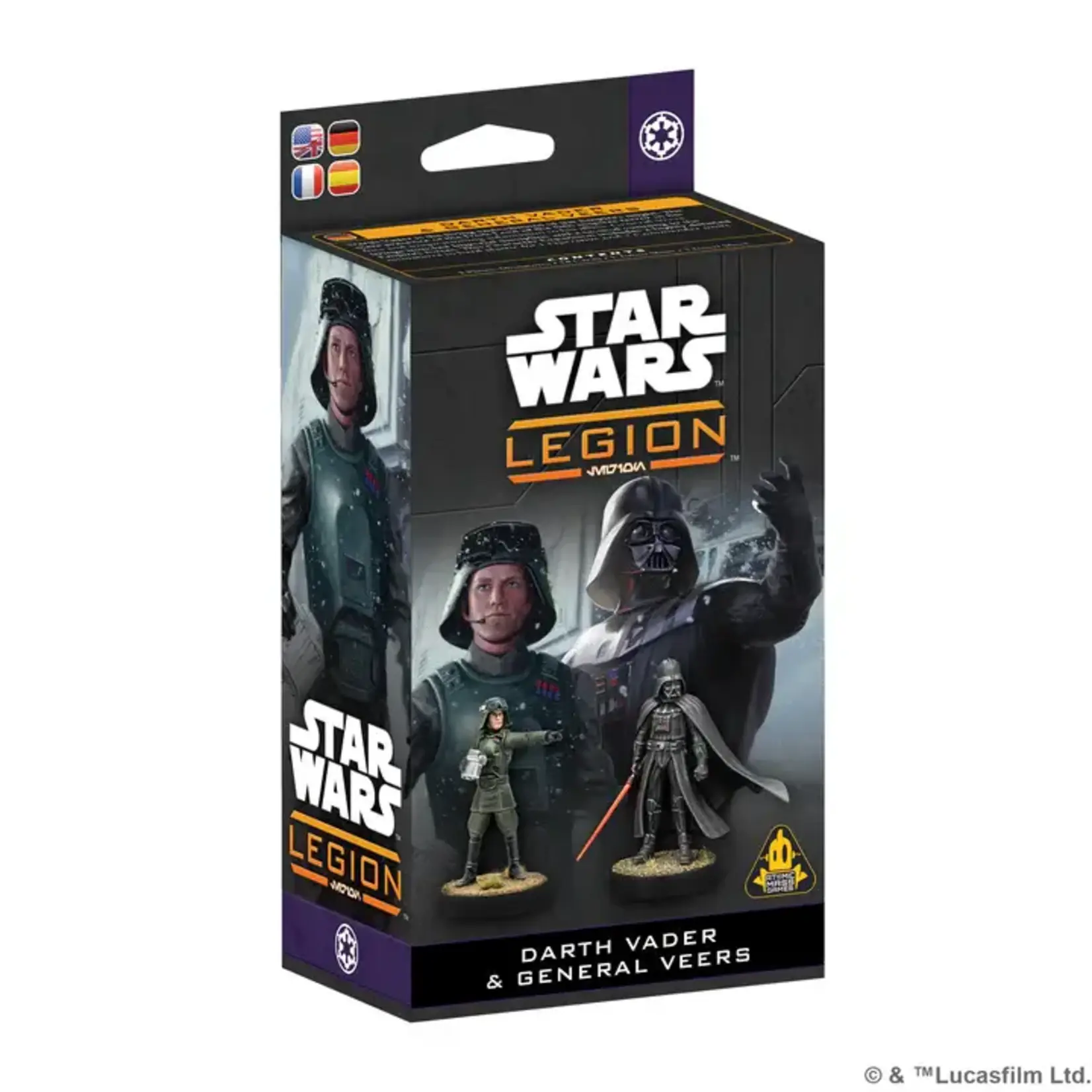 Atomic Mass Games Star Wars Legion: Imperial - Darth Vader & General Veers