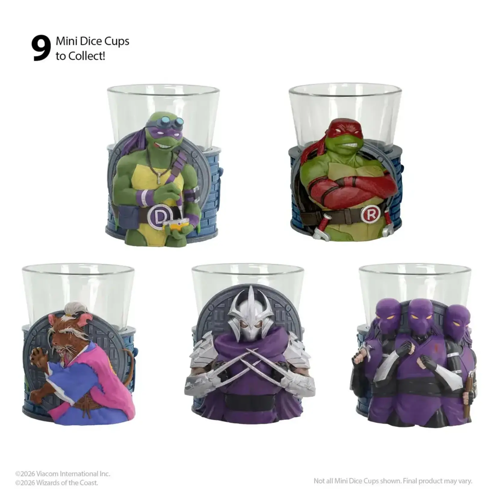 Sirius Dice: MTG - TMNT Mini Dice Cups