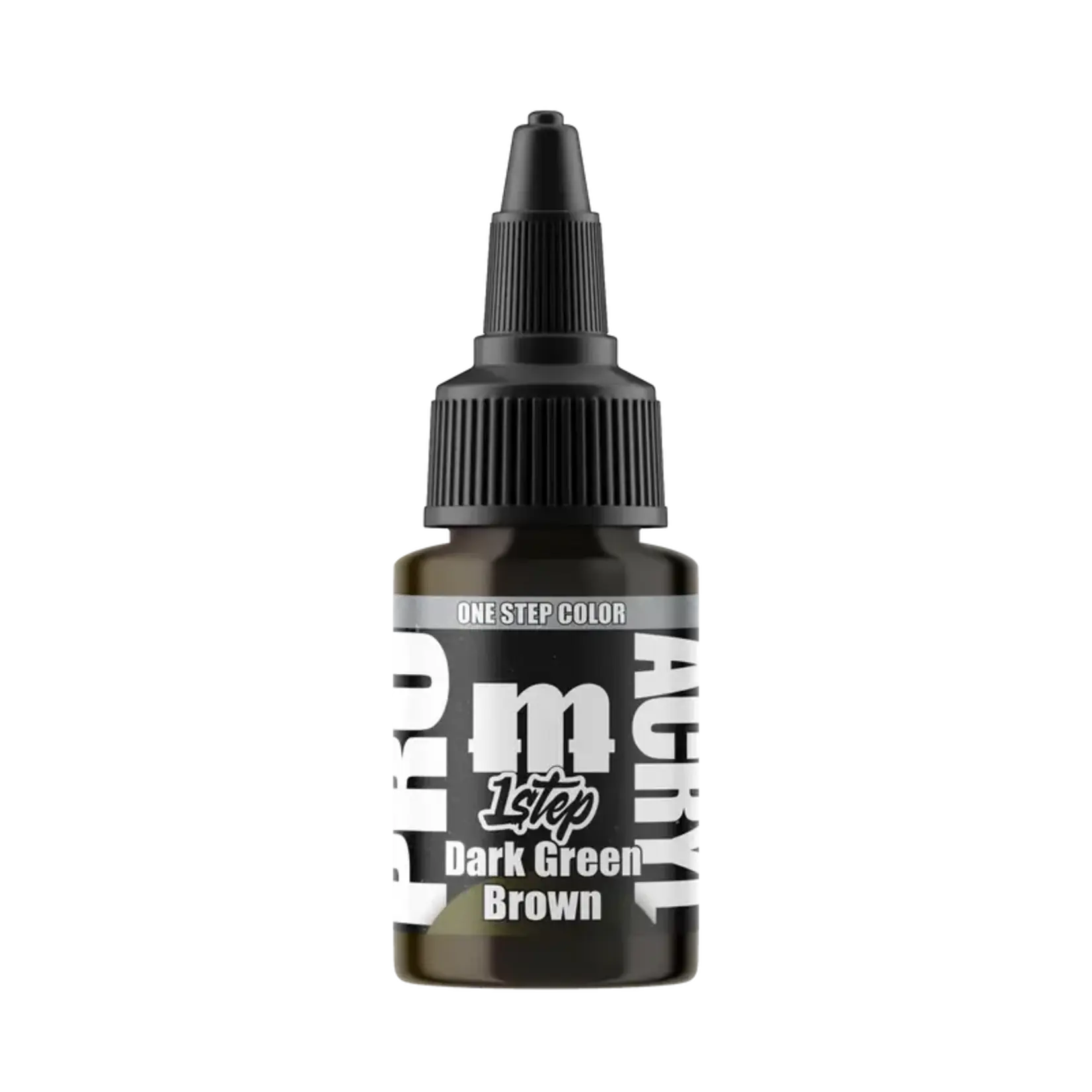 Monument Hobbies Pro Acryl: 1-Step - 509 Dark Green Brown