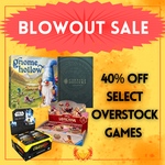 BLOWOUT SALE - 40% OFF Select Overstock 