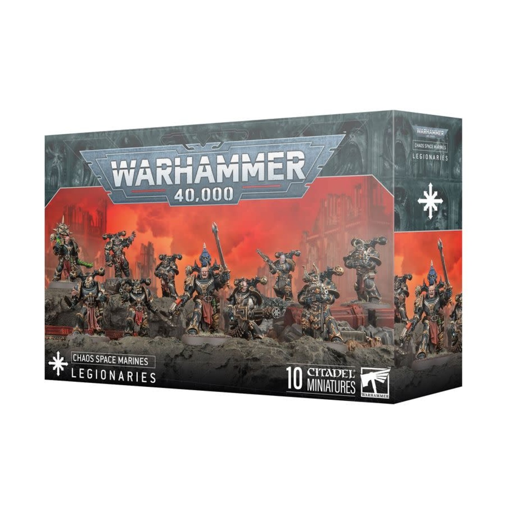 Games Workshop Warhammer 40K: Chaos Space Marines - Legionaries