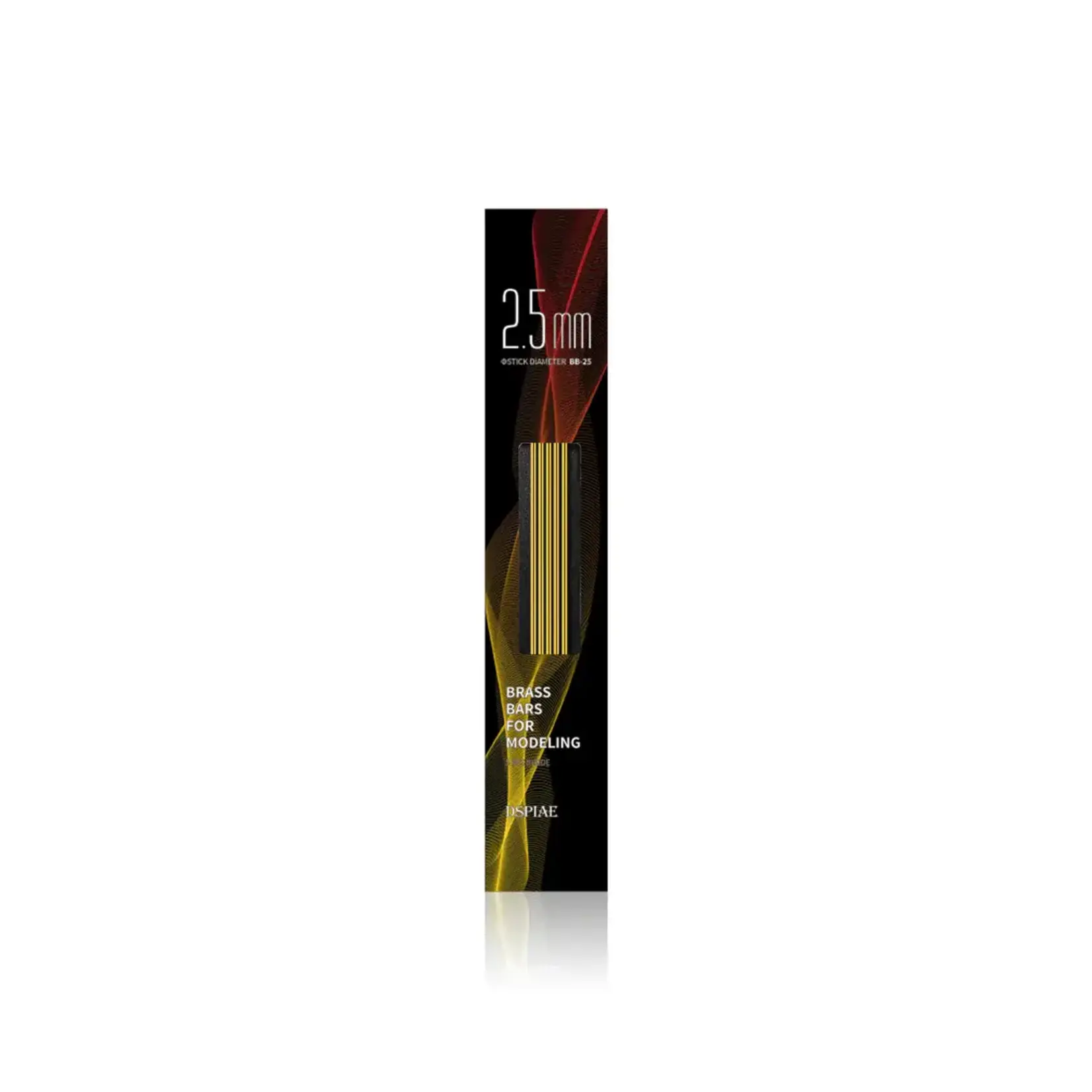 DSPIAE DSPIAE: Brass Bars (5pcs) - 2.5 mm