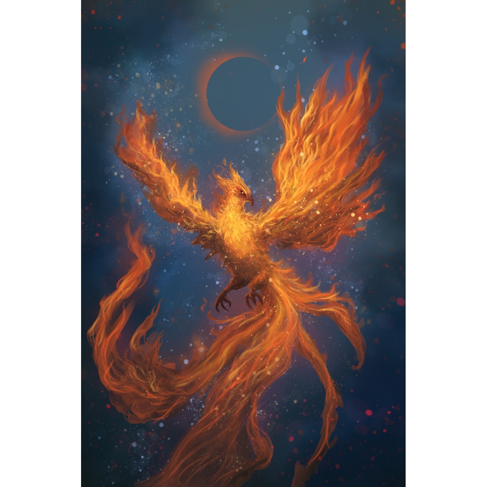 Keith Silvas Creative Studios Keith Silvas Tokens - MTG: Phoenix (2/2 Bird)