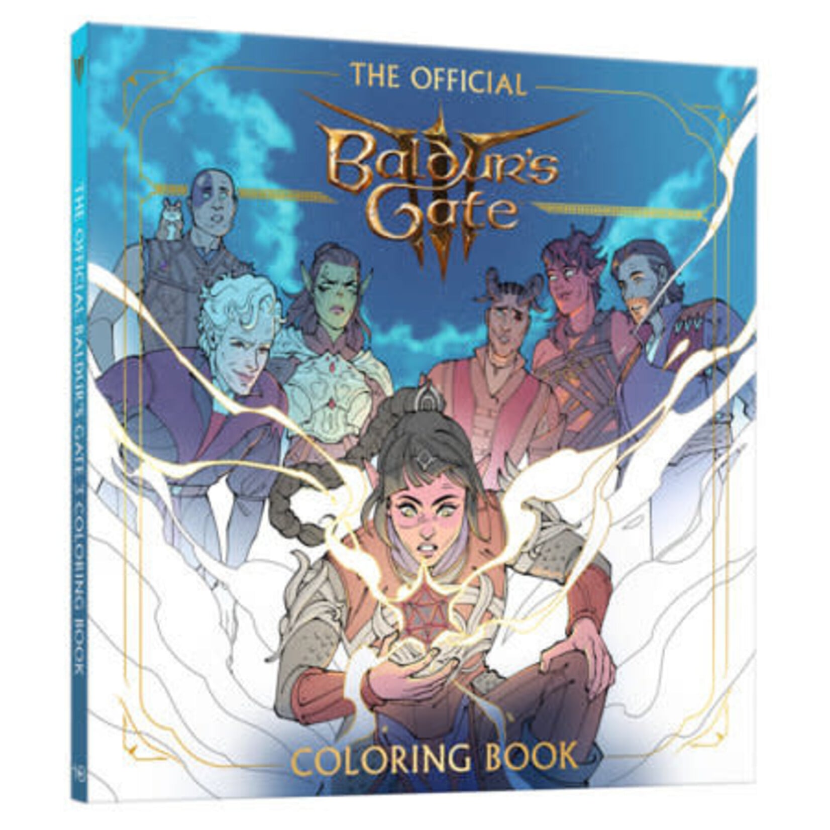 Wizards of the Coast D&D: Baldur's Gate Coloring Book