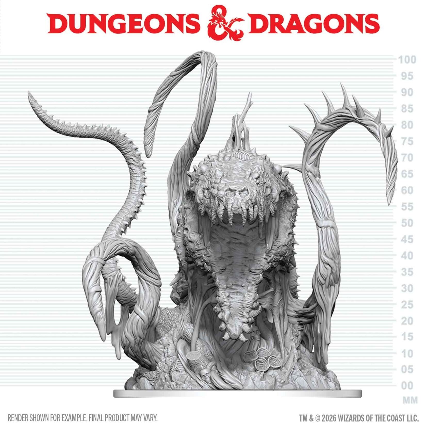 Wiz Kids Unpainted Miniatures: Spore of Moander - D&D - W29