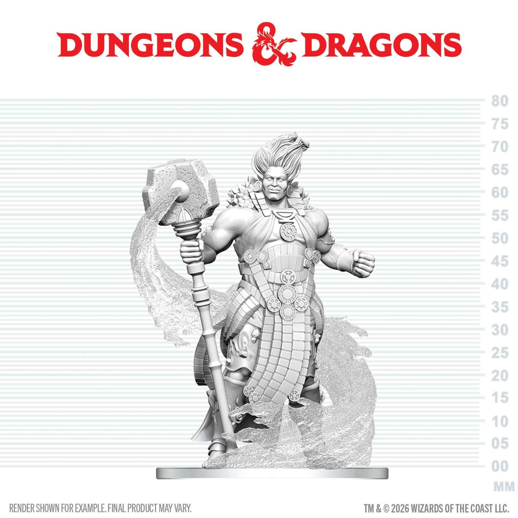 Wiz Kids Unpainted Miniatures: Dao - D&D - W29