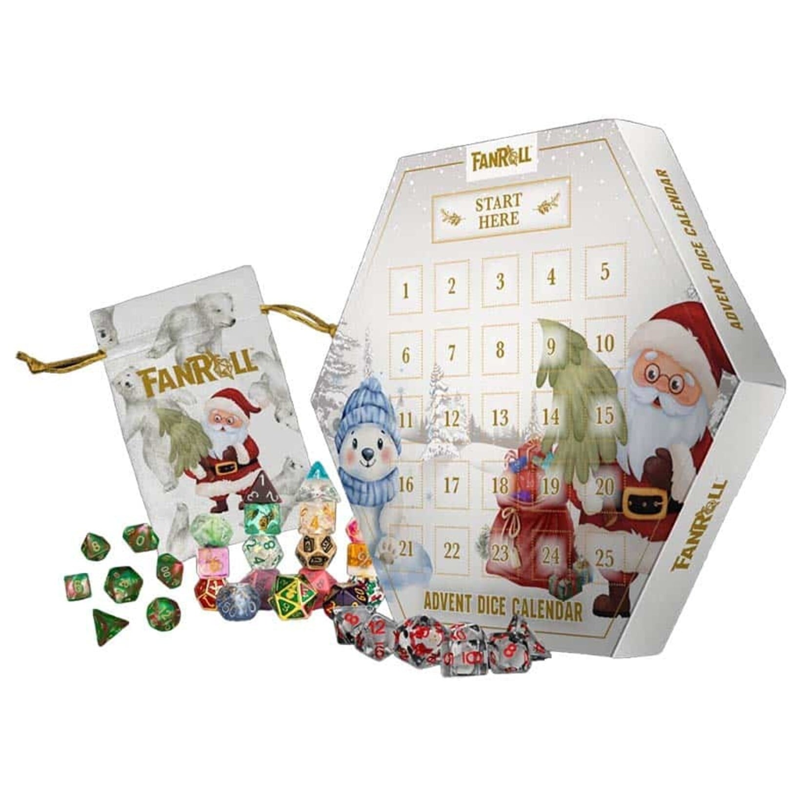Fanroll Fanroll: Advent Dice Calender 2026
