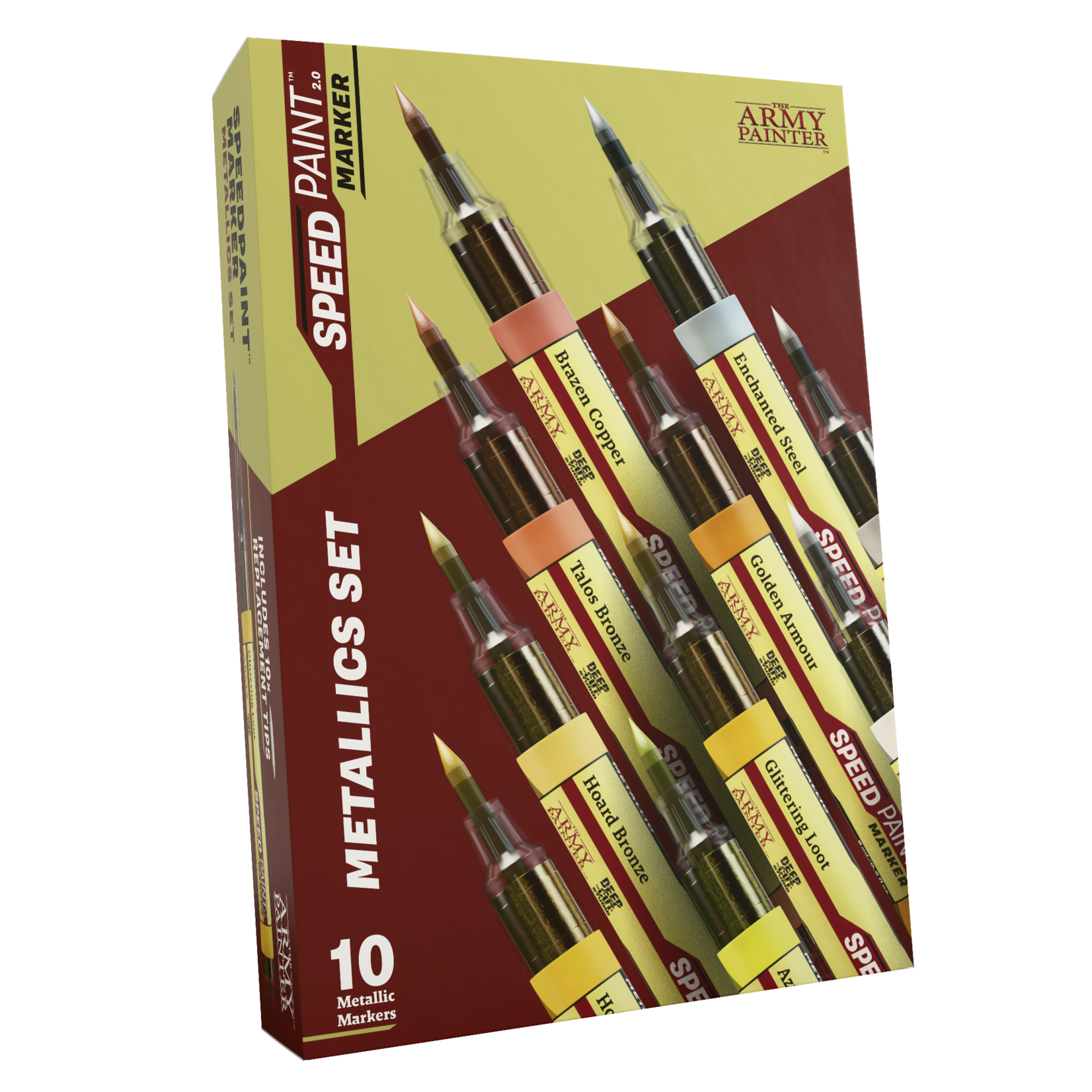 Army Painter Army Painter - Speedpaint Marker: Metallics Set