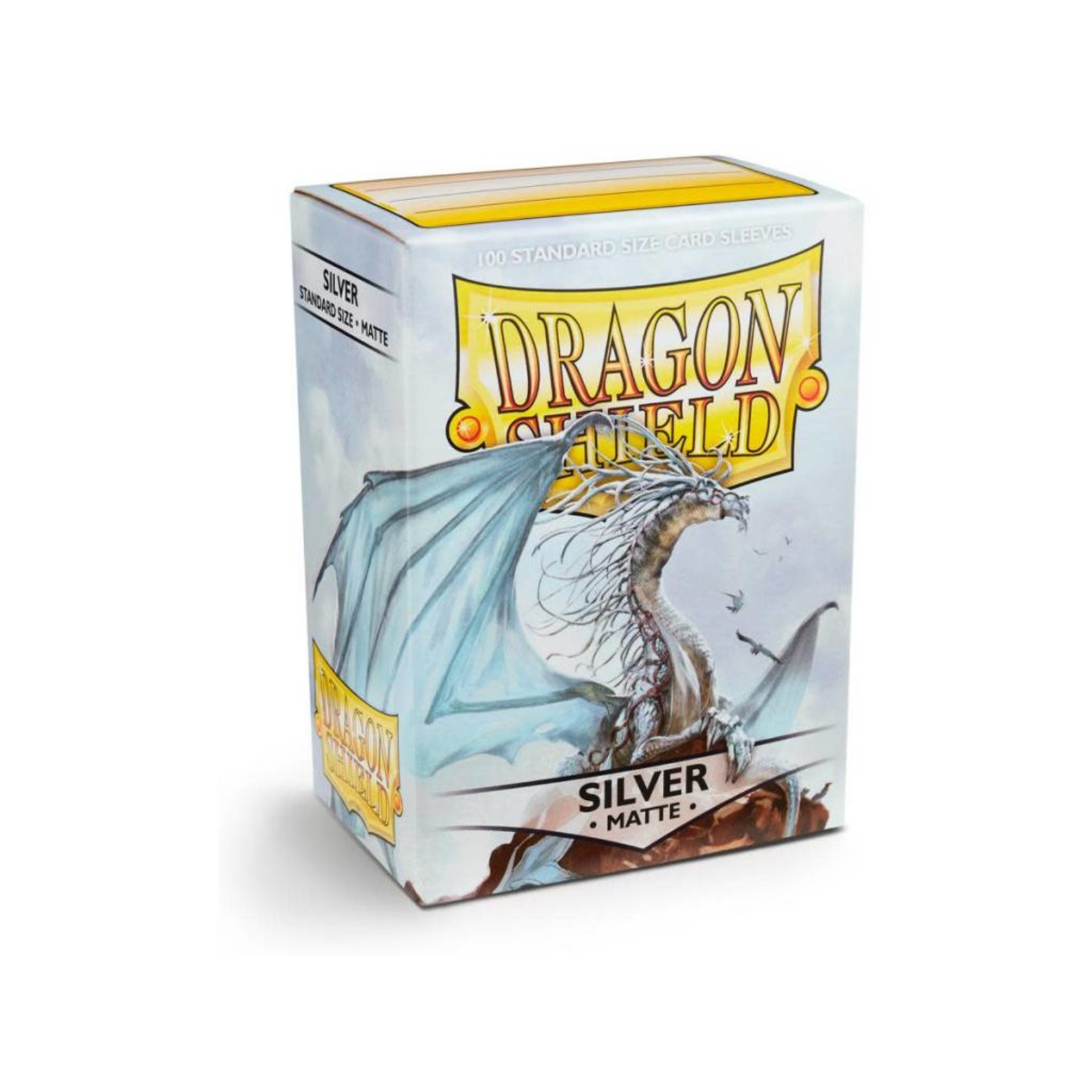 Arcane Tinmen Dragon Shield: (100) Matte Silver