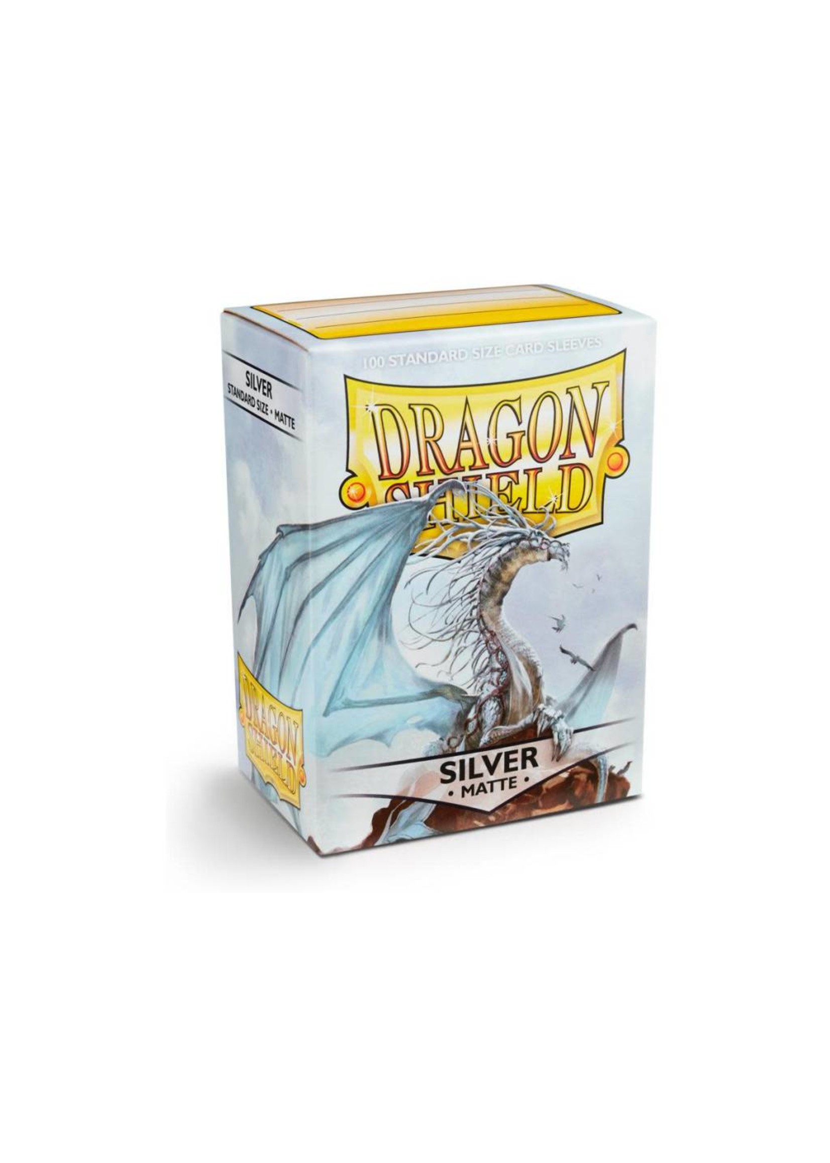 Arcane Tinmen Dragon Shield: (100) Matte Silver