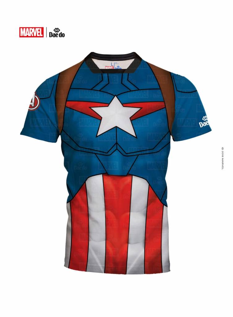 Daedo Captain America Full Print T-shirt SR