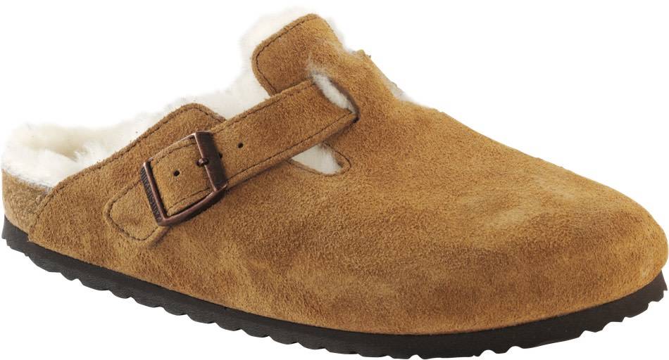 fur lined birkenstock clogs