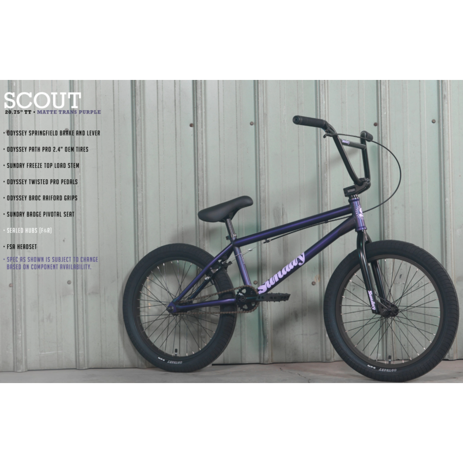 2022 Sunday Scout BMX - Icycle Sports