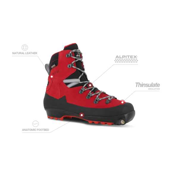 Alpina 24 Alpina Alaska XP Red/Black
