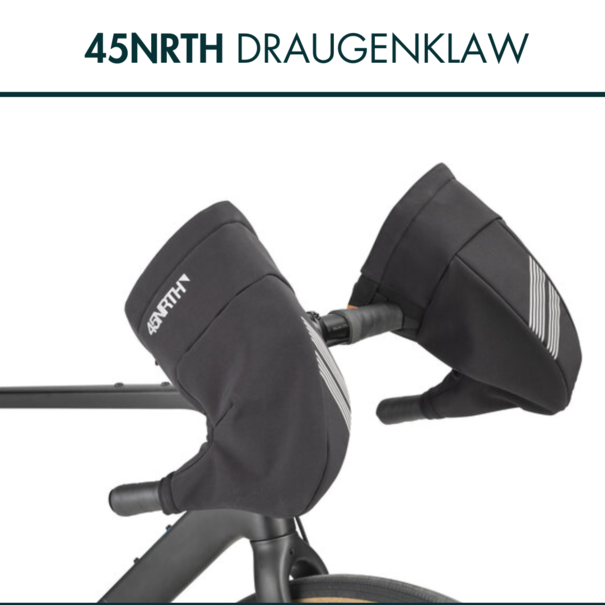 45NRTH 45NRTH Draugenklaw Drop Bar Pogies Black