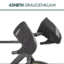 45NRTH Draugenklaw Drop Bar Pogies Black