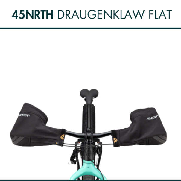 45NRTH 45NRTH Draugenklaw Pogies: Black, One Size