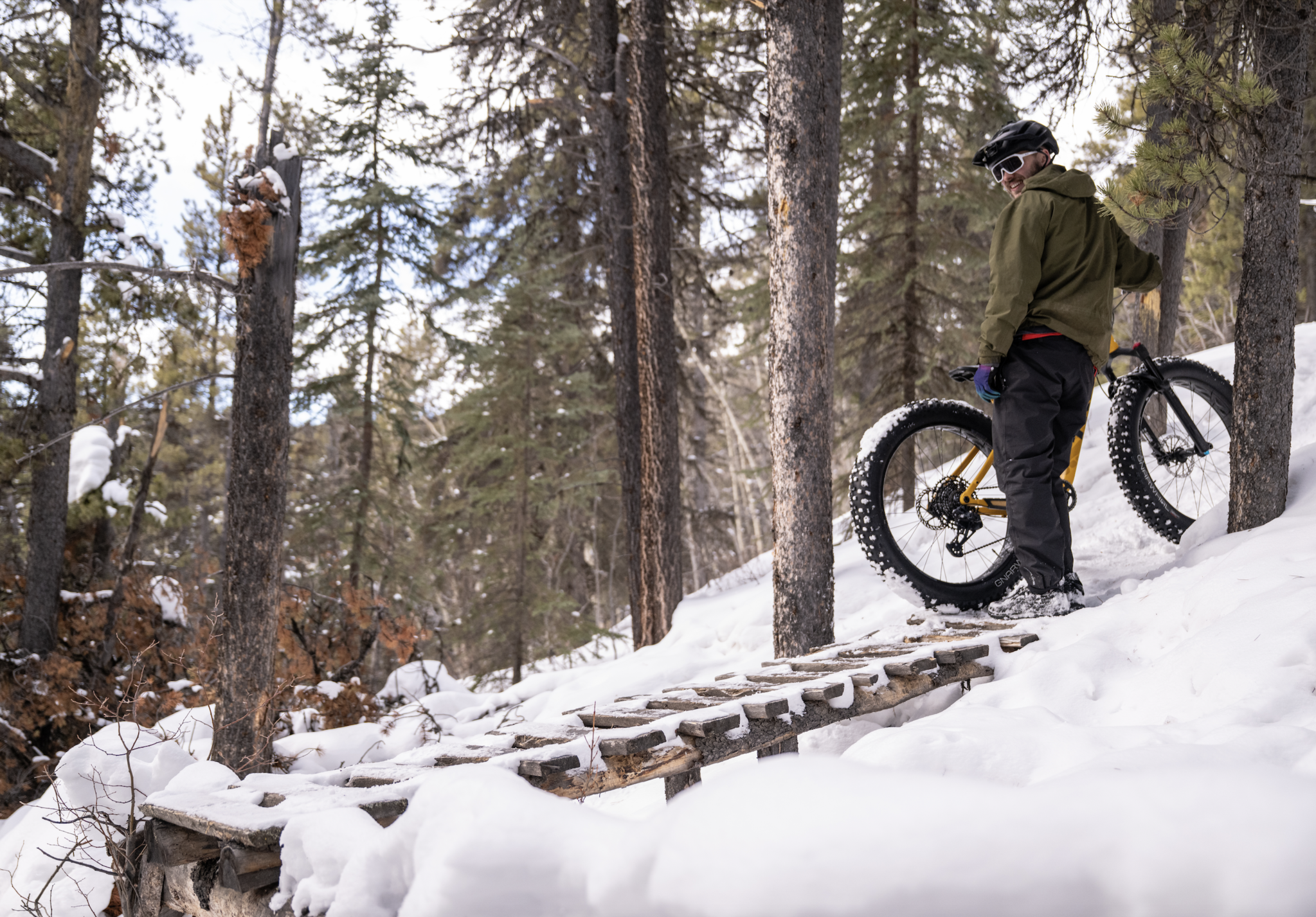 Lower Haeckle DH Trail WINTER