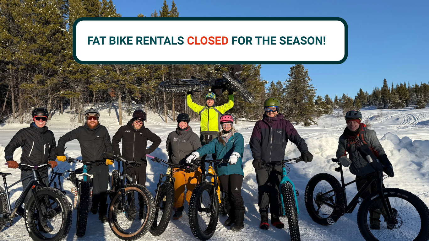 Icycle Fat Bike Rentals Closed for the season