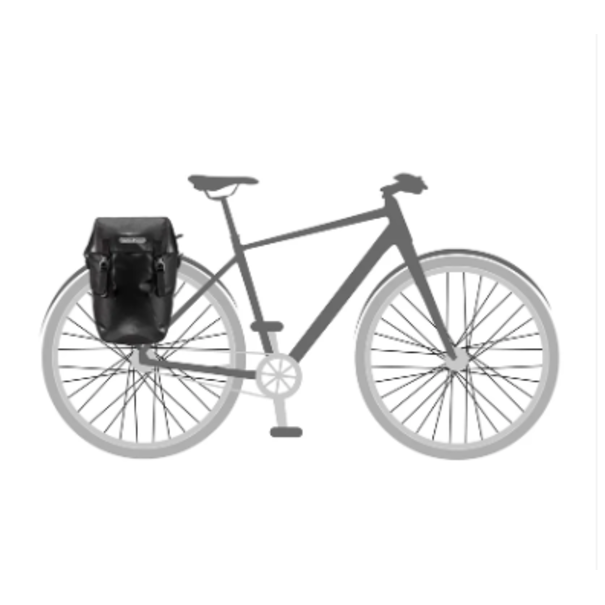 Ortlieb Pannier Touring Bike Packer Classic 40L Black