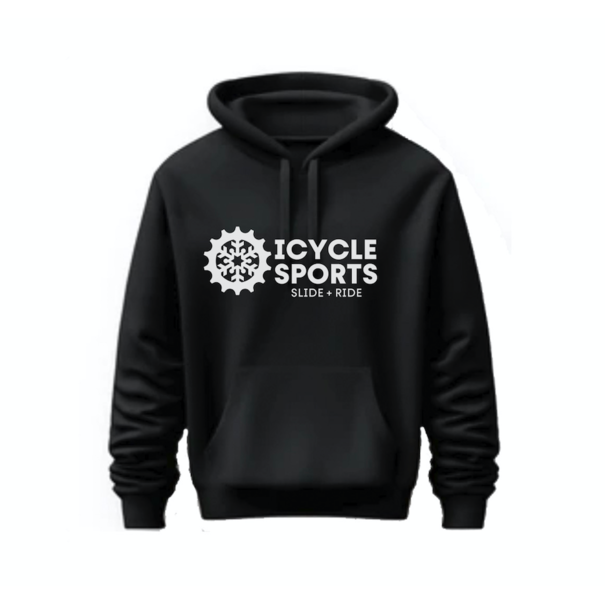 Icycle Sports 2025 Icycle Hoodie Black & White