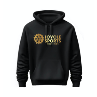 2025 Icycle Hoodie Black & Gold