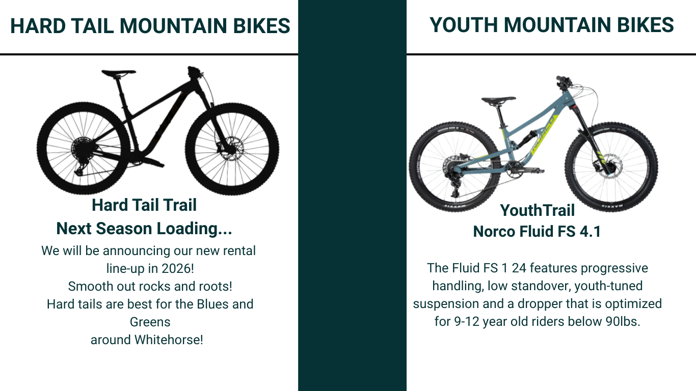 Summer Fleet Hardtails and Youth Bikes