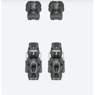 Tyrolia Fischer Attack  Lyte 11  GW (w/o Brake) Black