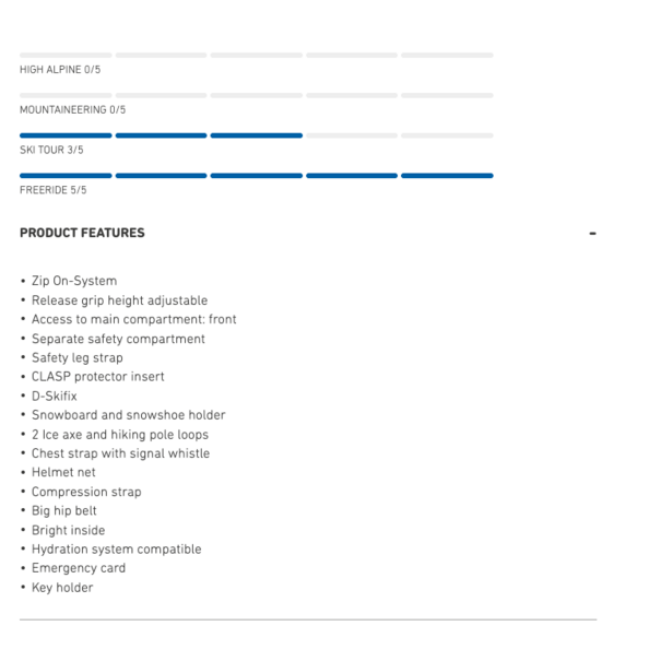 Ortovox Ortovox Avabag Litric Freeride 26S