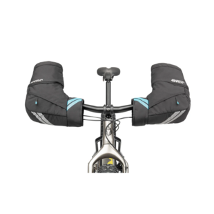 45NRTH Cobrafist Flat Bar Pogies - Black