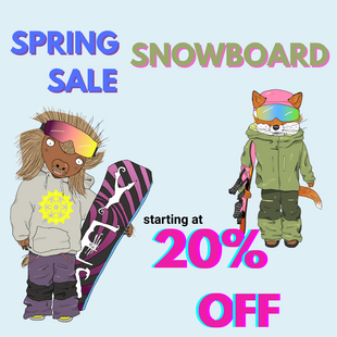 Spring Sale Snowboards