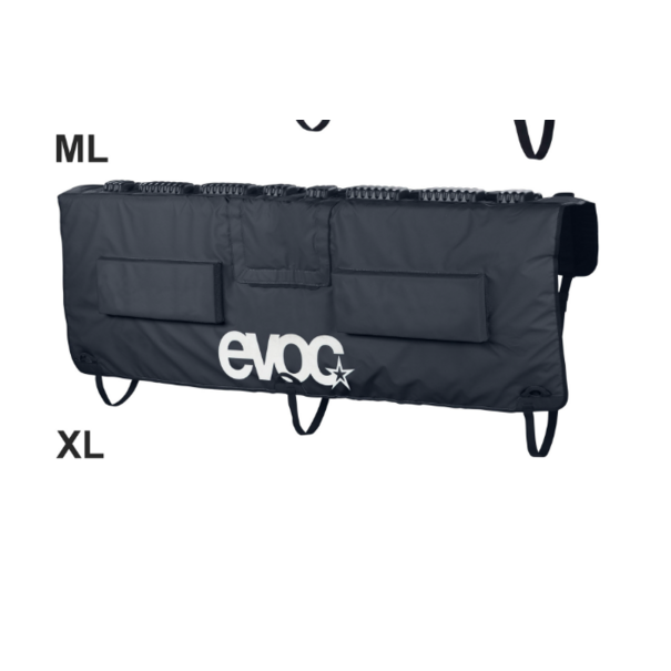 EVOC, Tailgate Pad Curve, Tailgate Pad, Black, XL