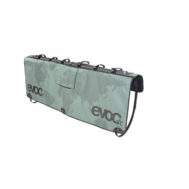 EVOC Tailgate Pad, 136cm / 53.5'' wide, for mid-sized trucks, Olive