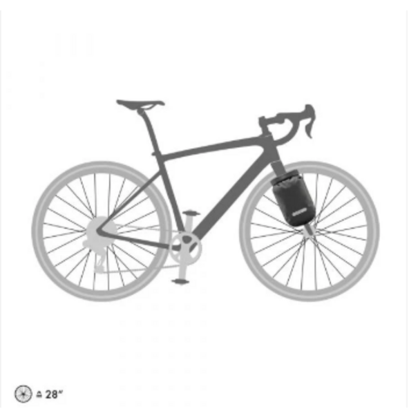 Ortlieb FORK-PACK Black Matt 4.1L