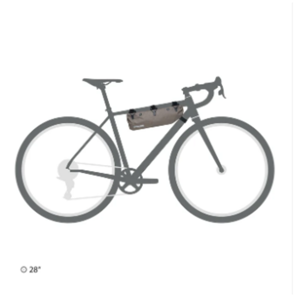 Ortlieb Frame-Pack RC Toptube Hook and loop straps 3L