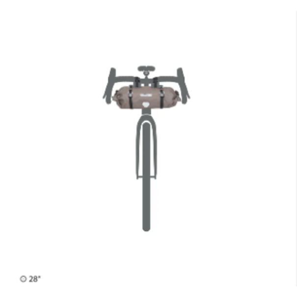 Ortlieb Bikepacking Handlebar Pack Dark Sand 9L