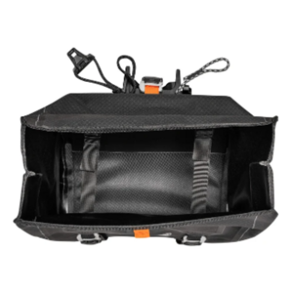 Ortlieb Handlebar Pack QR Bar Lock Dark Sand 1L