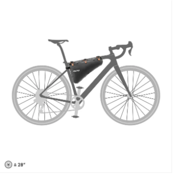 Ortlieb Bikepacking Frame-Pack RC Black/Matte 6L