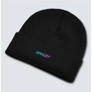 Oakley B1B Gradient Patch Beanie Blackout