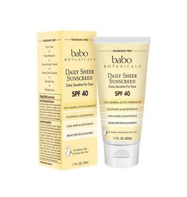 Babo Botanicals Babo Botanicals SPF 40 Daily Face